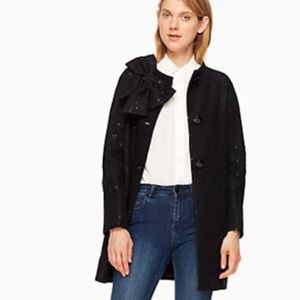 Kate Spade Black Dorothy Coat